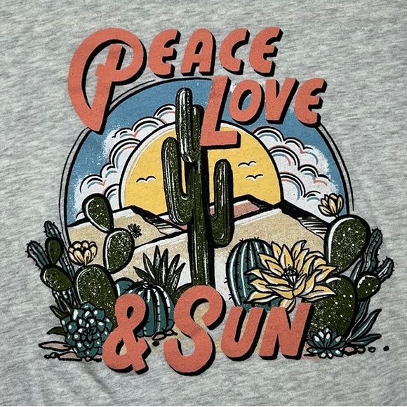 Kid’s Cactus Tee Shirt - Picture 2 of 3